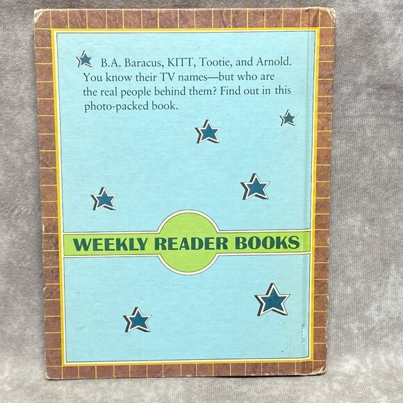 TV Superstars Scrapbook Hardcover 1984 Weekly Reader Books - Picture 8 of 10